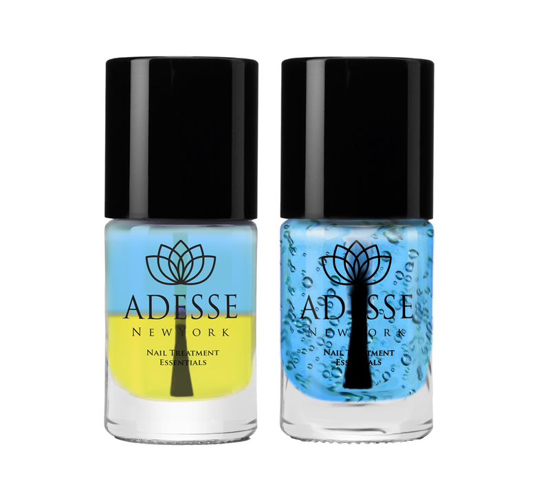 Triple Hydration - Nail & Cuticle Energizer and Marine Algae Duo Set  with Sweet Almond Cuticle Oil - Adesse New York