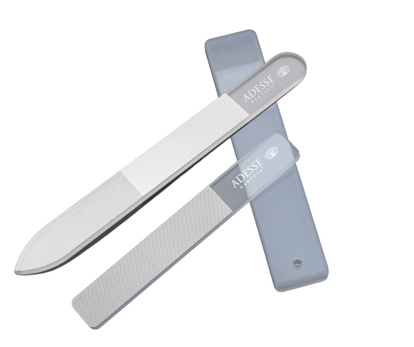 Crystal Glass Nail File Duo - Adesse New York